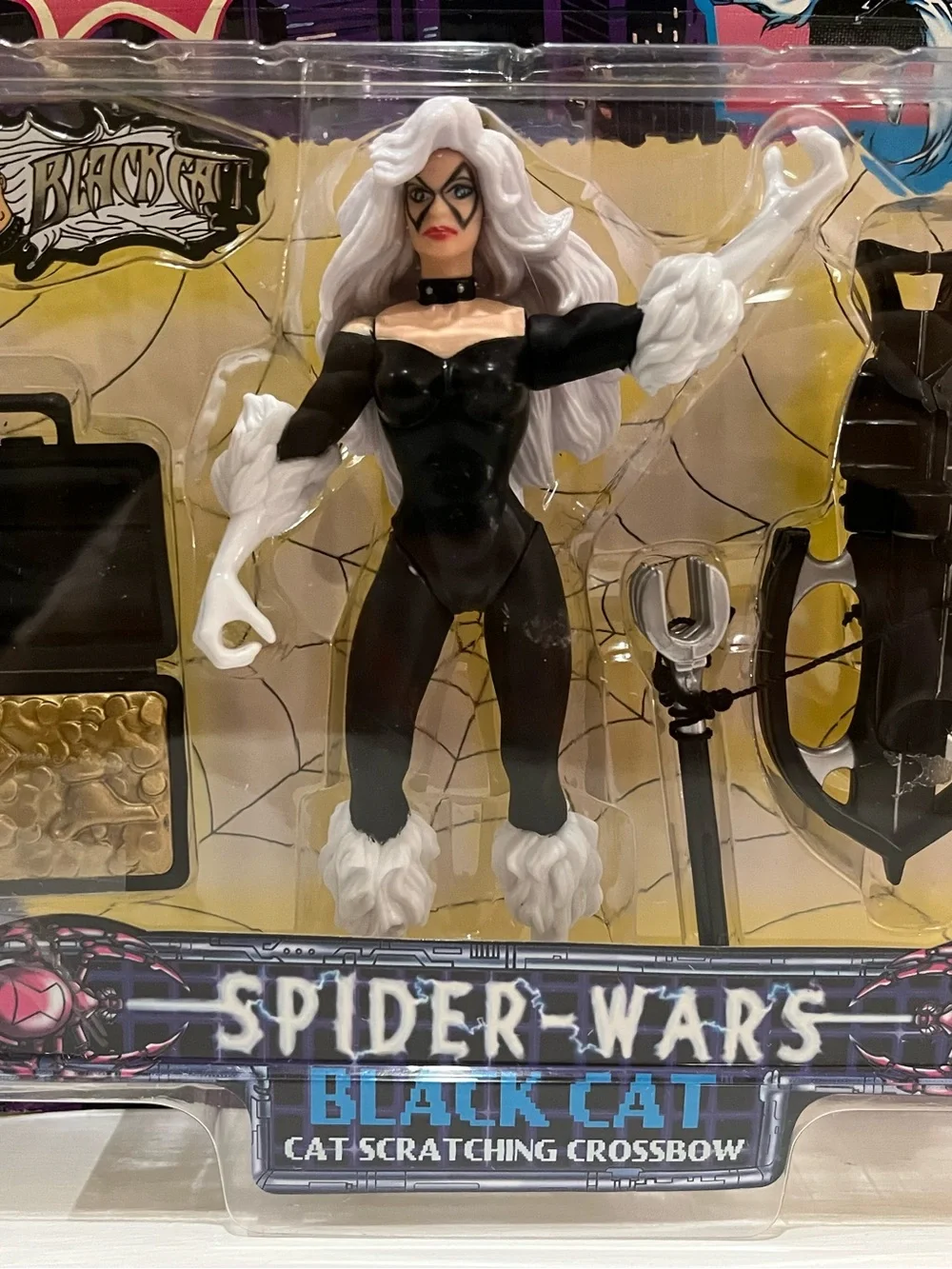 Spider-Man Black Cat Toybiz Action Figure Toy Marvel